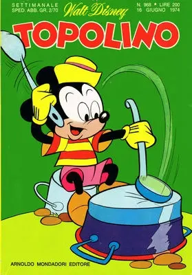 Copertina di TOPOLINO · 968 — Topolino n. 968