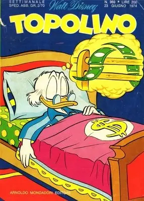 Copertina di TOPOLINO · 969 — Topolino n. 969