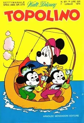 Copertina di TOPOLINO · 971 — Topolino n. 971