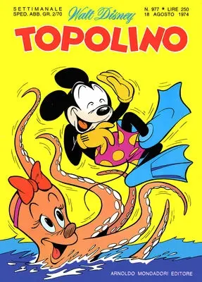 Copertina di TOPOLINO · 977 — Topolino n. 977