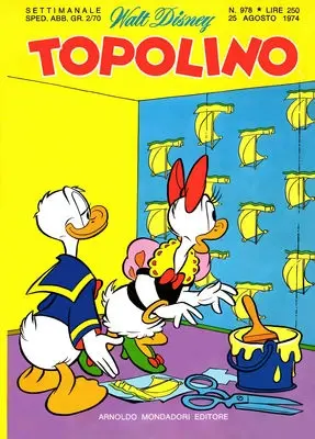 Copertina di TOPOLINO · 978 — Topolino n. 978