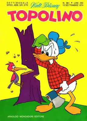 Copertina di TOPOLINO · 981 — Topolino n. 981