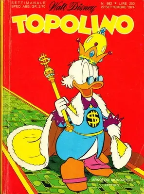 Copertina di TOPOLINO · 982 — Topolino n. 982