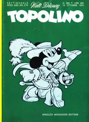 Copertina di TOPOLINO · 985 — Topolino n. 985