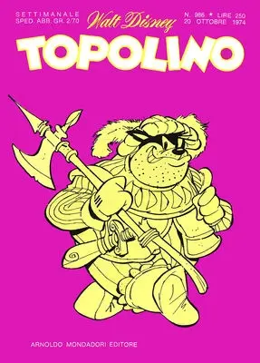 Copertina di TOPOLINO · 986 — Topolino n. 986