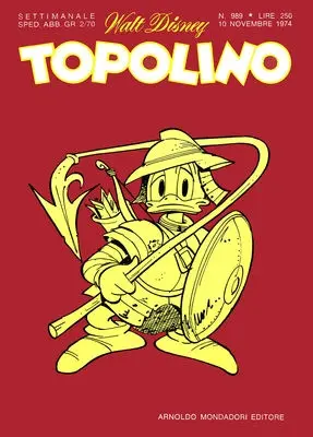 Copertina di TOPOLINO · 989 — Topolino n. 989