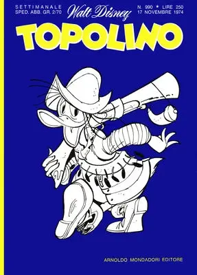 Copertina di TOPOLINO · 990 — Topolino n. 990