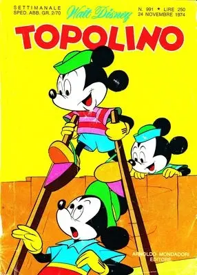 Copertina di TOPOLINO · 991 — Topolino n. 991
