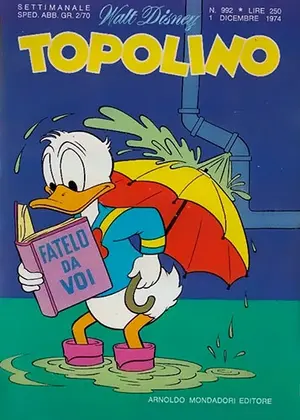Copertina di TOPOLINO · 992 — Topolino n. 992