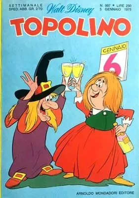 Copertina di TOPOLINO · 997 — Topolino n. 997