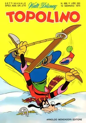 Copertina di TOPOLINO · 998 — Topolino n. 998