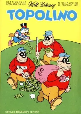 Copertina di TOPOLINO · 1004 — Topolino n. 1004