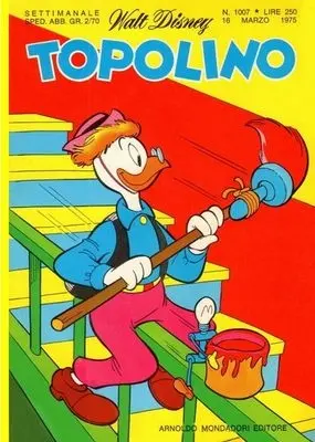 Copertina di TOPOLINO · 1007 — Topolino n. 1007