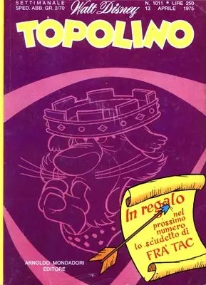 Copertina di TOPOLINO · 1011 — Topolino n. 1011