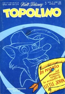 Copertina di TOPOLINO · 1013 — Topolino n. 1013