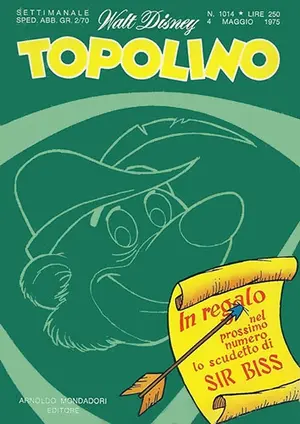Copertina di TOPOLINO · 1014 — Topolino n. 1014