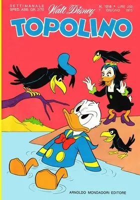Copertina di TOPOLINO · 1018 — Topolino n. 1018