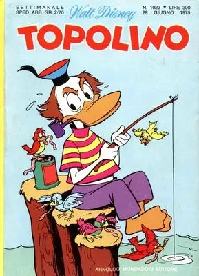 Copertina di TOPOLINO · 1022 — Topolino n. 1022