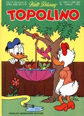 Copertina di TOPOLINO · 1025 — Topolino n. 1025