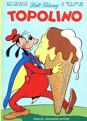Copertina di TOPOLINO · 1026 — Topolino n. 1026