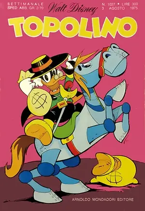 Copertina di TOPOLINO · 1027 — Topolino n. 1027