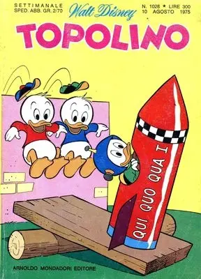 Copertina di TOPOLINO · 1028 — Topolino n. 1028
