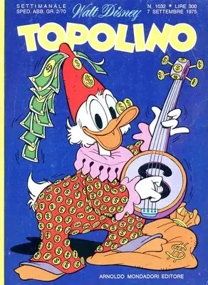 Copertina di TOPOLINO · 1032 — Topolino n. 1032