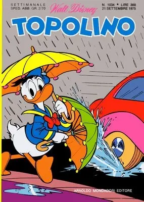 Copertina di TOPOLINO · 1034 — Topolino n. 1034