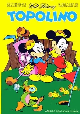 Copertina di TOPOLINO · 1035 — Topolino n. 1035