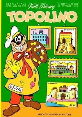 Copertina di TOPOLINO · 1037 — Topolino n. 1037