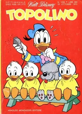 Copertina di TOPOLINO · 1038 — Topolino n. 1038