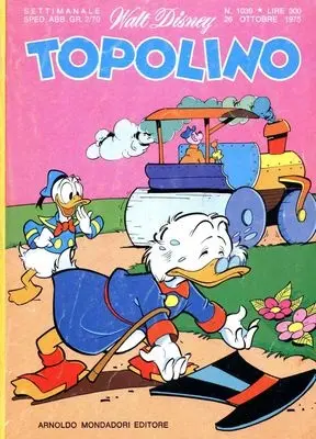 Copertina di TOPOLINO · 1039 — Topolino n. 1039