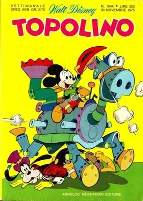 Copertina di TOPOLINO · 1044 — Topolino n. 1044