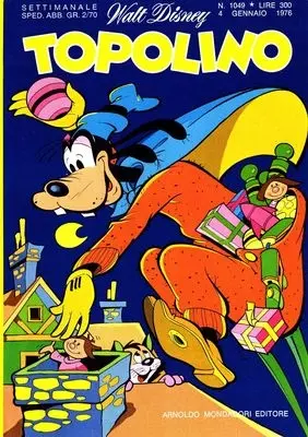 Copertina di TOPOLINO · 1049 — Topolino n. 1049