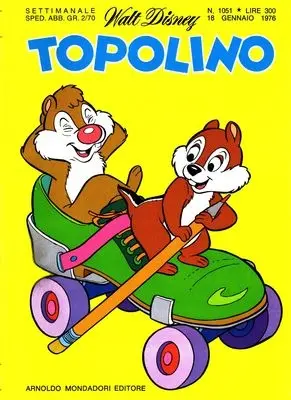 Copertina di TOPOLINO · 1051 — Topolino n. 1051
