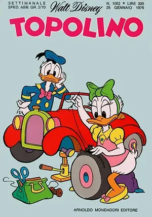 Copertina di TOPOLINO · 1052 — Topolino n. 1052