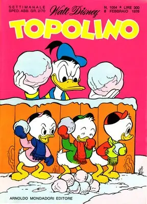 Copertina di TOPOLINO · 1054 — Topolino n. 1054