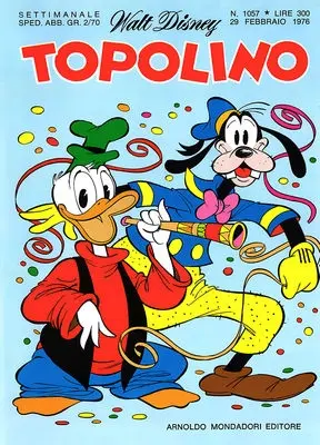 Copertina di TOPOLINO · 1057 — Topolino n. 1057