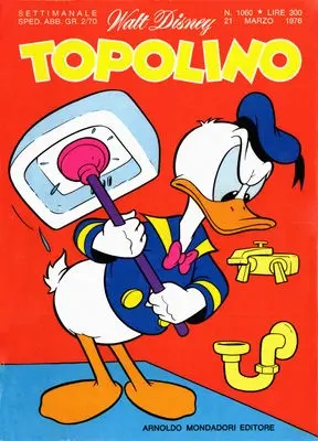 Copertina di TOPOLINO · 1060 — Topolino n. 1060