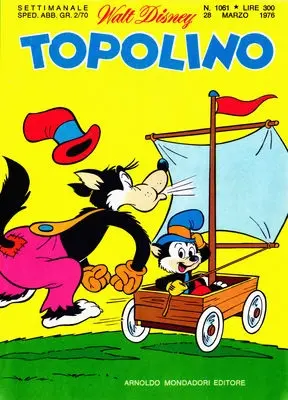 Copertina di TOPOLINO · 1061 — Topolino n. 1061