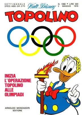 Copertina di TOPOLINO · 1066 — Topolino n. 1066