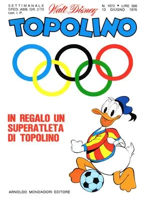 Copertina di TOPOLINO · 1072 — Topolino n. 1072