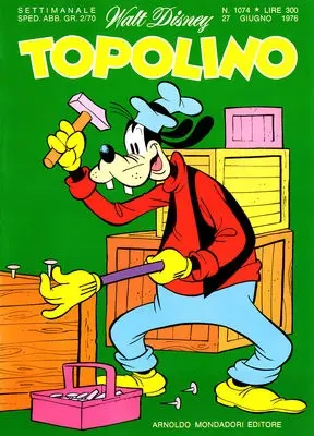 Copertina di TOPOLINO · 1074 — Topolino n. 1074