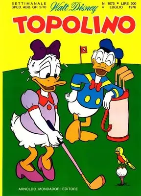 Copertina di TOPOLINO · 1075 — Topolino n. 1075