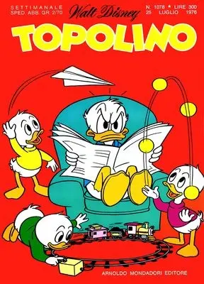 Copertina di TOPOLINO · 1078 — Topolino n. 1078
