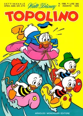 Copertina di TOPOLINO · 1080 — Topolino n. 1080