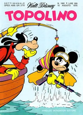 Copertina di TOPOLINO · 1081 — Topolino n. 1081