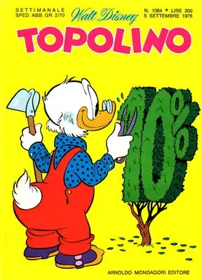 Copertina di TOPOLINO · 1084 — Topolino n. 1084
