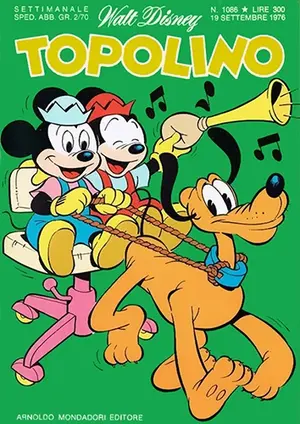 Copertina di TOPOLINO · 1086 — Topolino n. 1086