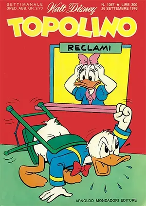 Copertina di TOPOLINO · 1087 — Topolino n. 1087